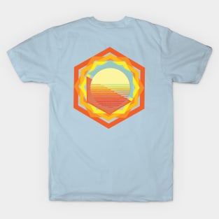 Abstract Sunset T-Shirt